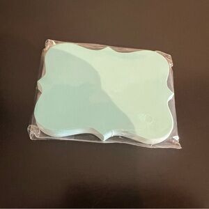 24 pack, place holder labels. Aqua/teal/ blue variation